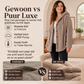 Zacht Pluche Vest met Capuchon en Knoopsluiting-2