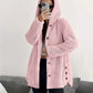 Zacht Pluche Vest met Capuchon en Knoopsluiting-10