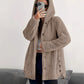 Zacht Pluche Vest met Capuchon en Knoopsluiting-13