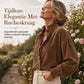 Corduroy Blouse met Ruches en Lantaarnmouwen-3