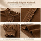 Corduroy Blouse met Ruches en Lantaarnmouwen-4