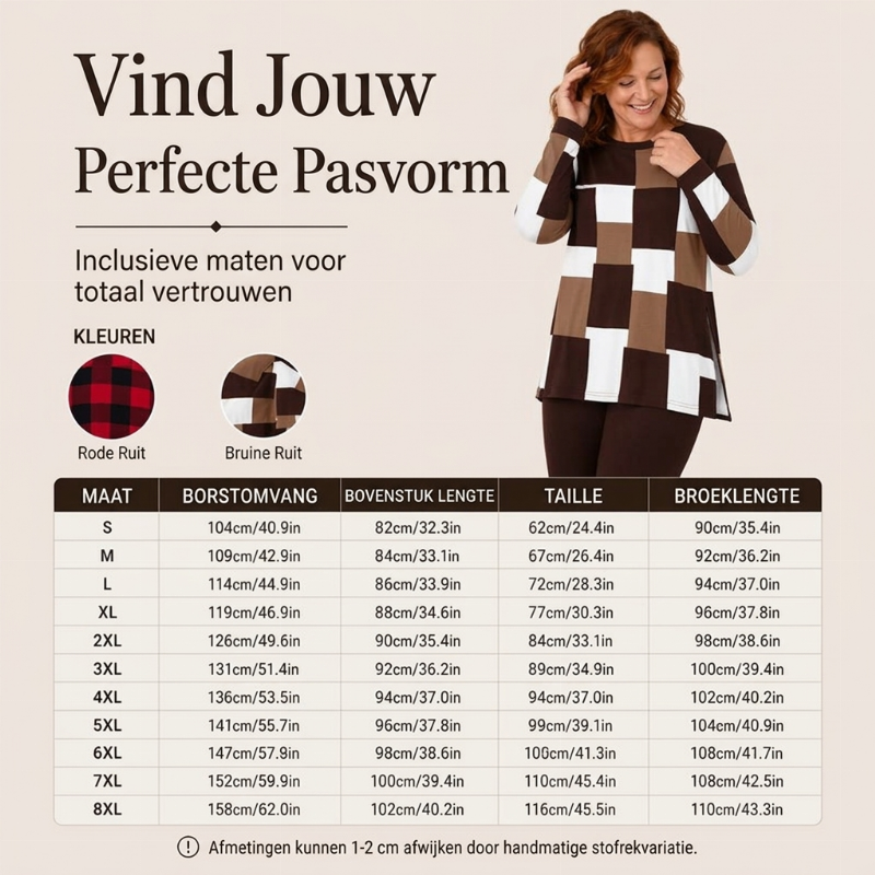 ✨ Damesset met bedrukte langemouwen top en leggings-5