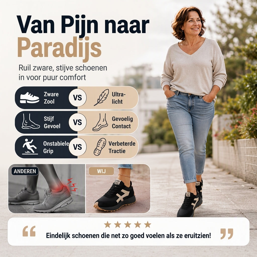 Lichtgewicht Retro Sneakers met Ademend Mesh-3