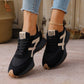Lichtgewicht Retro Sneakers met Ademend Mesh-9