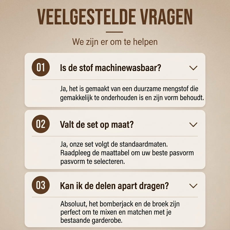 Moderne 2-Delige Bomber Set met Wijde Pijpen-6