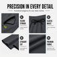 Women's Straight-Leg Sports Pants with Zipper Pockets
