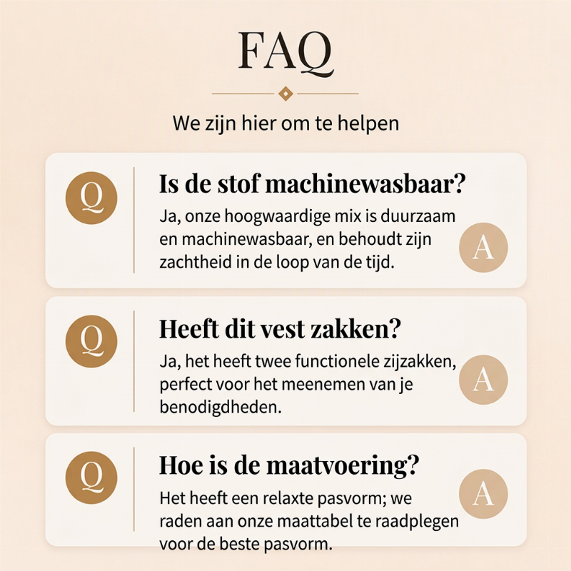 Zacht Teddy Gilet met Opstaande Kraag en Knoopsluiting-6