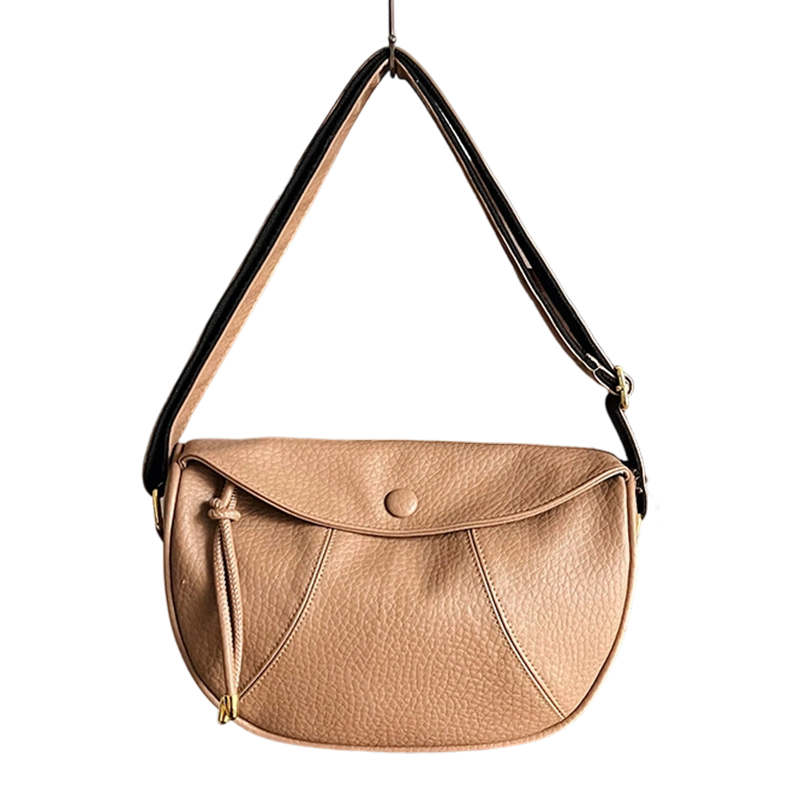 Casual Hobo Schoudertas met Verstelbare Riem-9