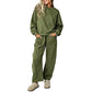 Comfortabele Lounge Set met Contraststiksels-12