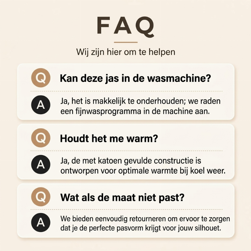Gewatteerde Kleurblok Jas met Capuchon en Ritssluiting-5