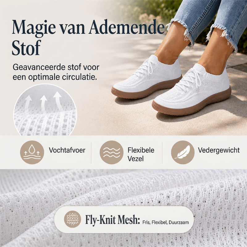 Lichtgewicht Mesh Sneakers met Antislipzool-5