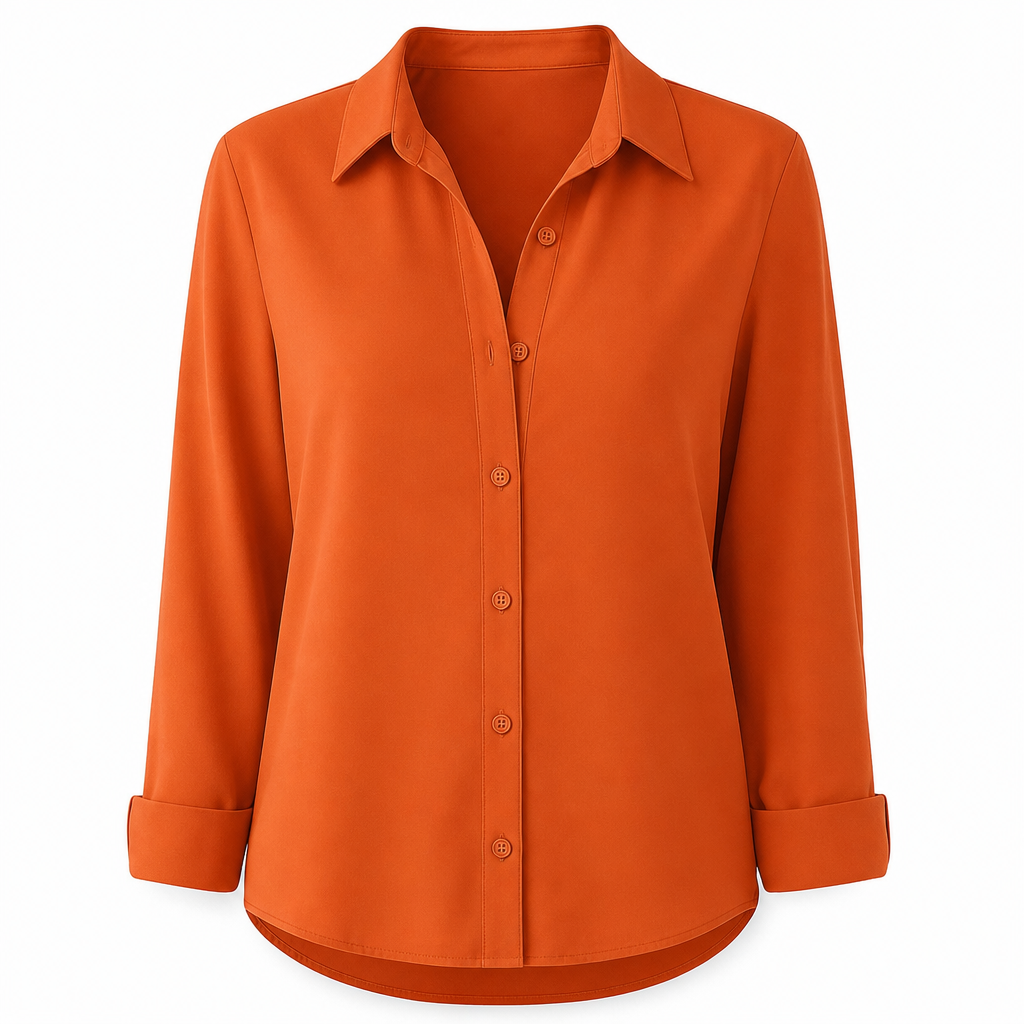 Elegante Blouse met Stippenprint-12