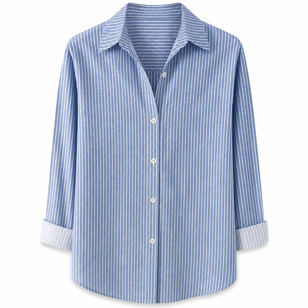 Elegante Blouse met Stippenprint-14