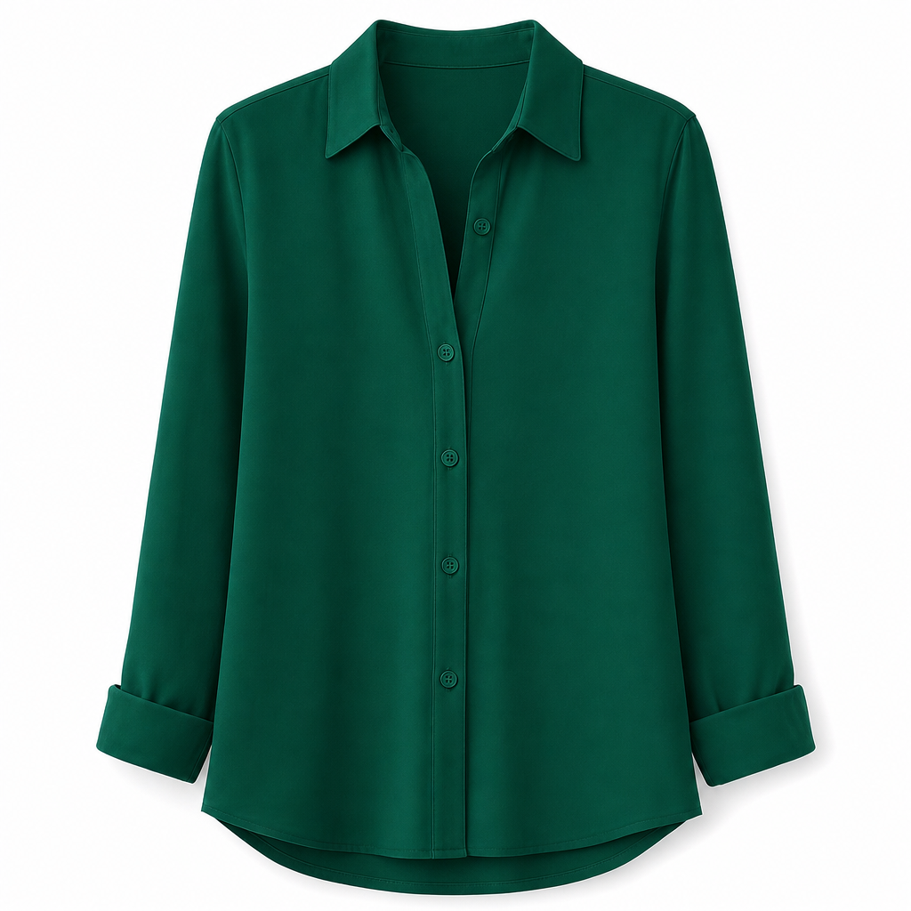 Elegante Blouse met Stippenprint-19