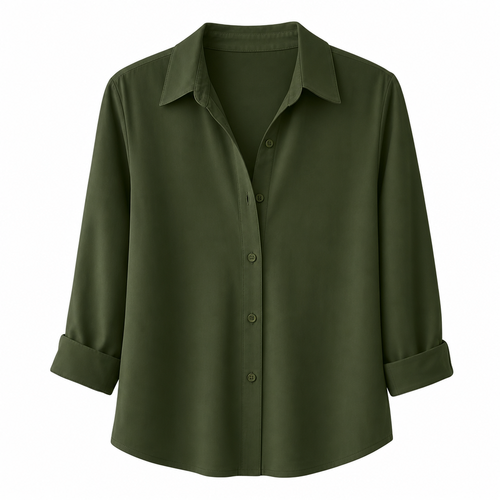 Elegante Blouse met Stippenprint-18