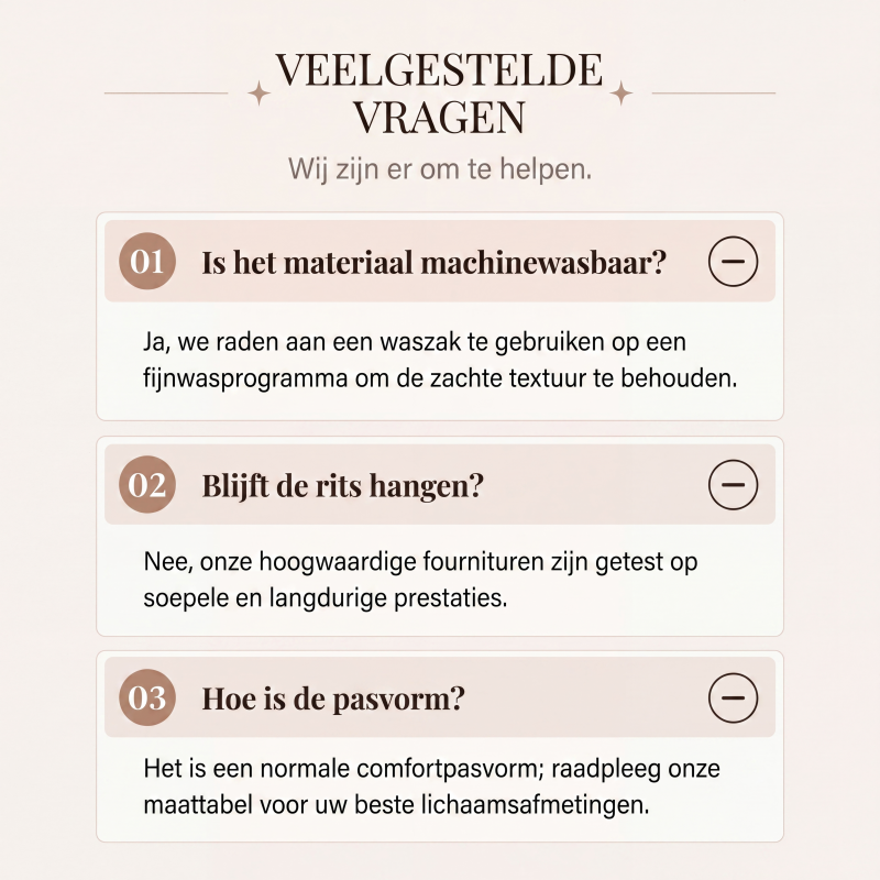 Pluche Gebreid Vest met Capuchon en Ritssluiting-6