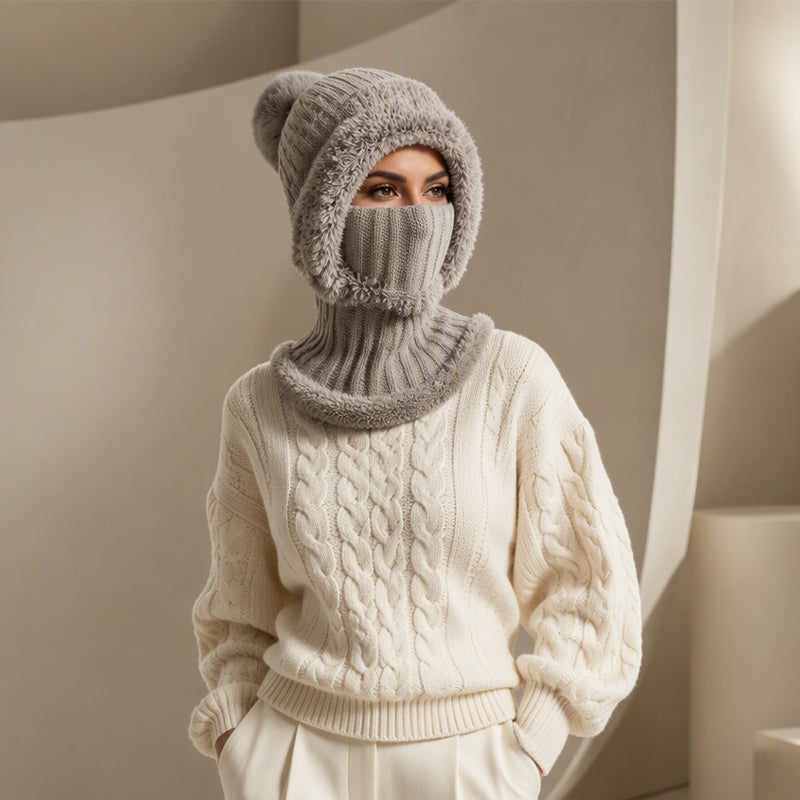 Warme 3-in-1 Wintermuts met Bivakmuts, Nekwarmer en Pluche Voering-8