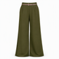 Elegante High-Waist Pantalon met Wijde Pijpen en Zijzakken-20