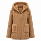 Warme Pluche Fleece Jas met Capuchon en Ritssluiting-10