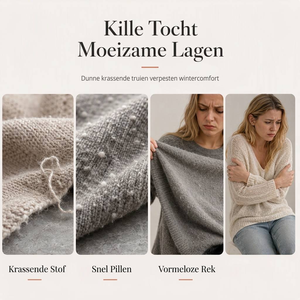 Lange Kabelgebreide Cardigan met Knoopsluiting en Grote Zakken-1