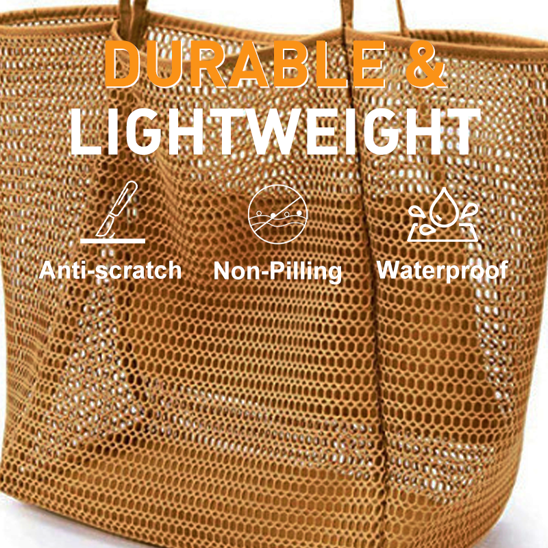Lichtgewicht Mesh Schoudertas met Grote Capaciteit-3
