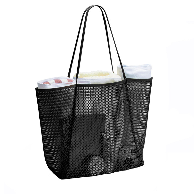 Lichtgewicht Mesh Schoudertas met Grote Capaciteit-10