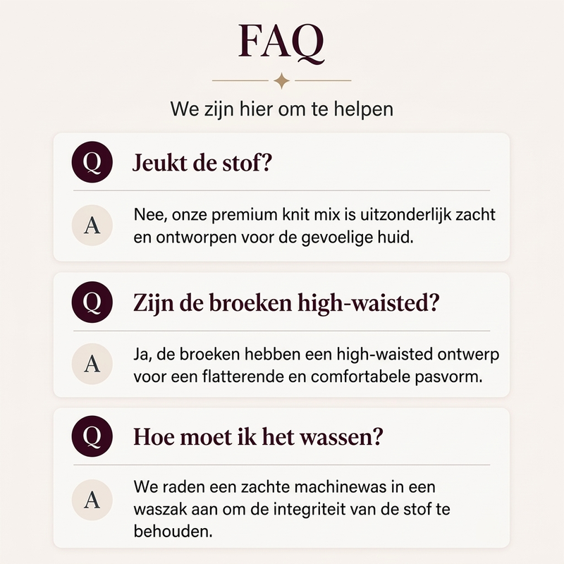 Elegante 2-Delige Gebreide Set met Gelaagde Look en Wijde Pijpen-6
