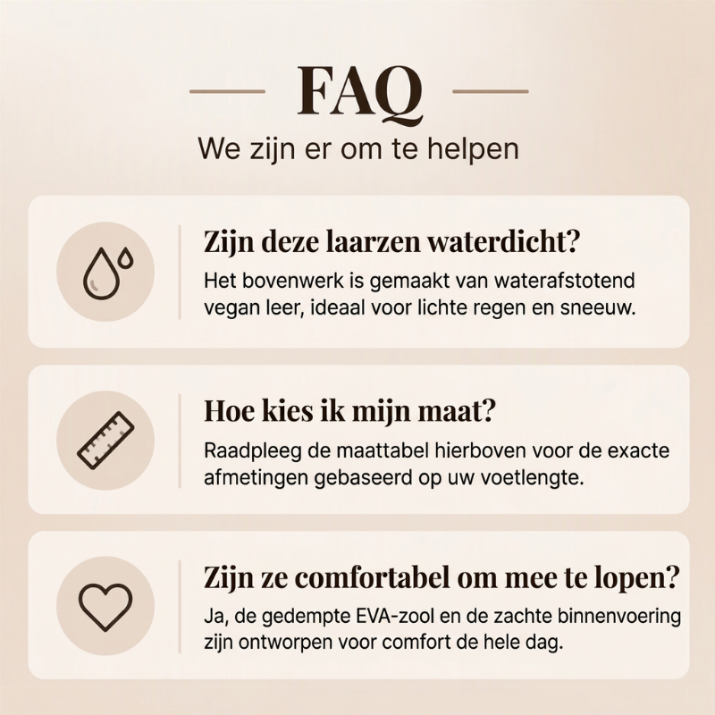 Warme Winter Enkellaarzen met Zachte Voering, Vetersluiting en Dikke Zool-6