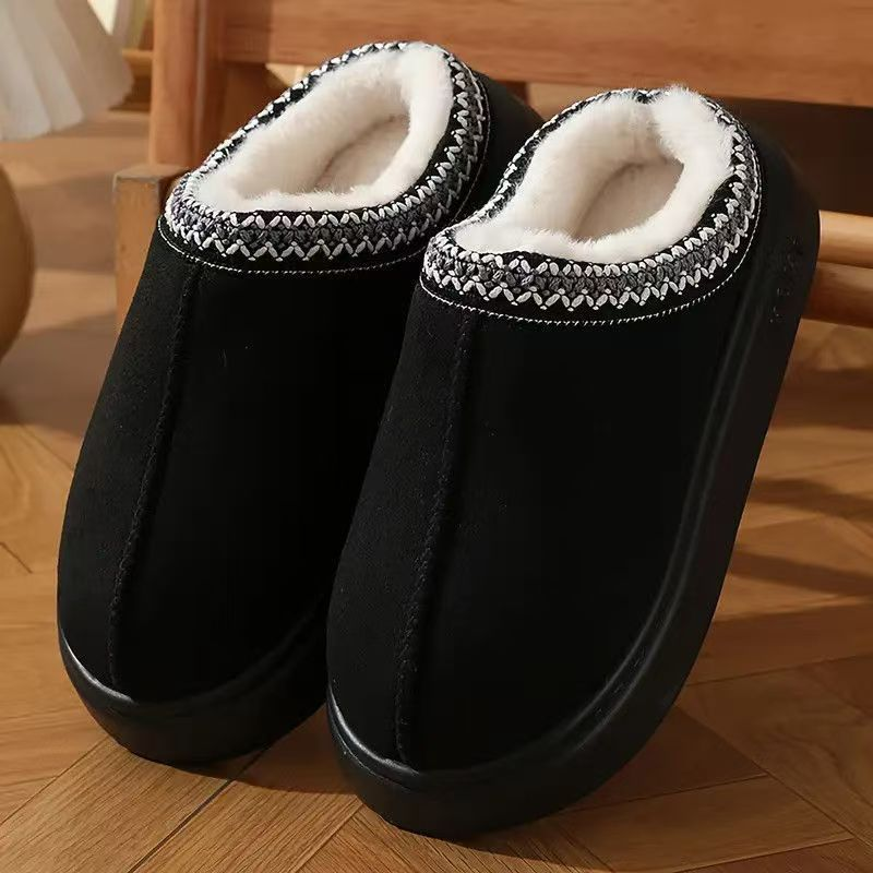 Warme Dames Pantoffels met Dikke Zool en Zachte Voering-8