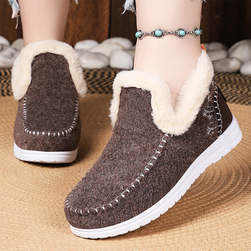 Warme Slip-On Winterschoenen met Zachte Voering en Antislipzool-7