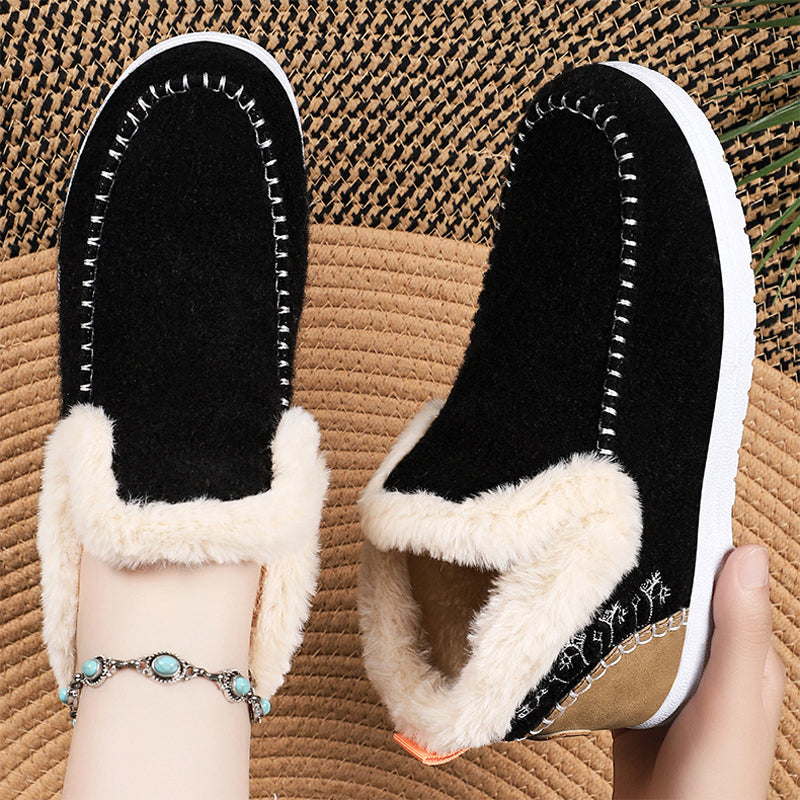 Warme Slip-On Winterschoenen met Zachte Voering en Antislipzool-11