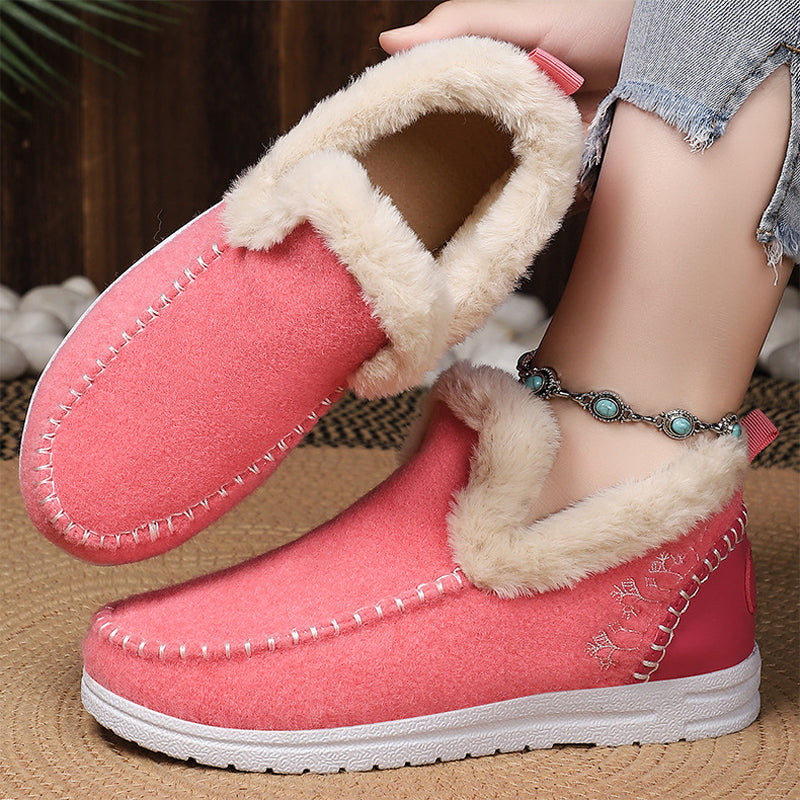 Warme Slip-On Winterschoenen met Zachte Voering en Antislipzool-8
