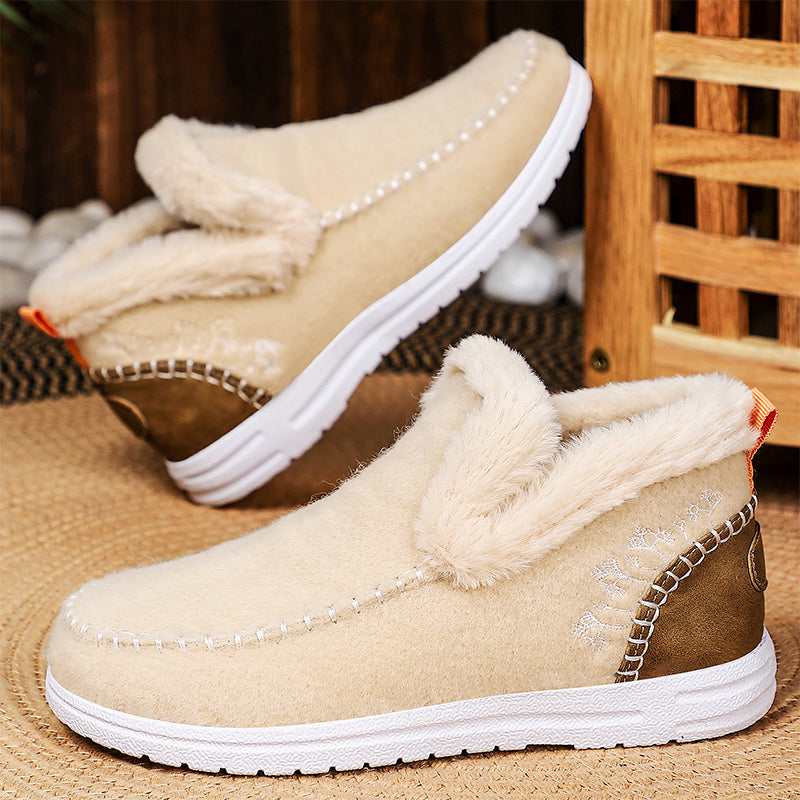 Warme Slip-On Winterschoenen met Zachte Voering en Antislipzool-9