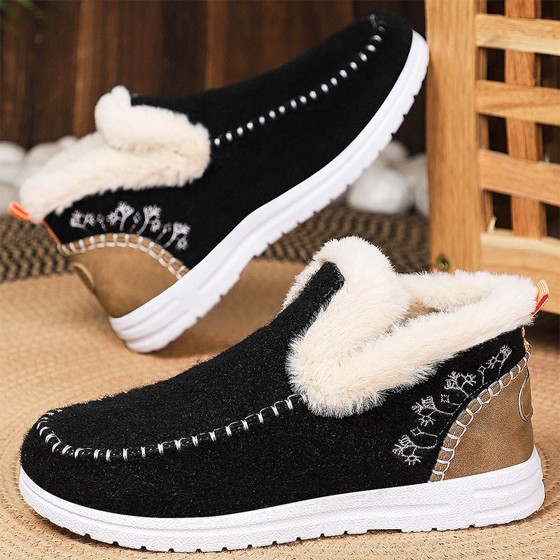 Warme Slip-On Winterschoenen met Zachte Voering en Antislipzool-10