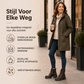 Stoere Platform Enkellaarzen met Vetersluiting en Chunky Zool-4