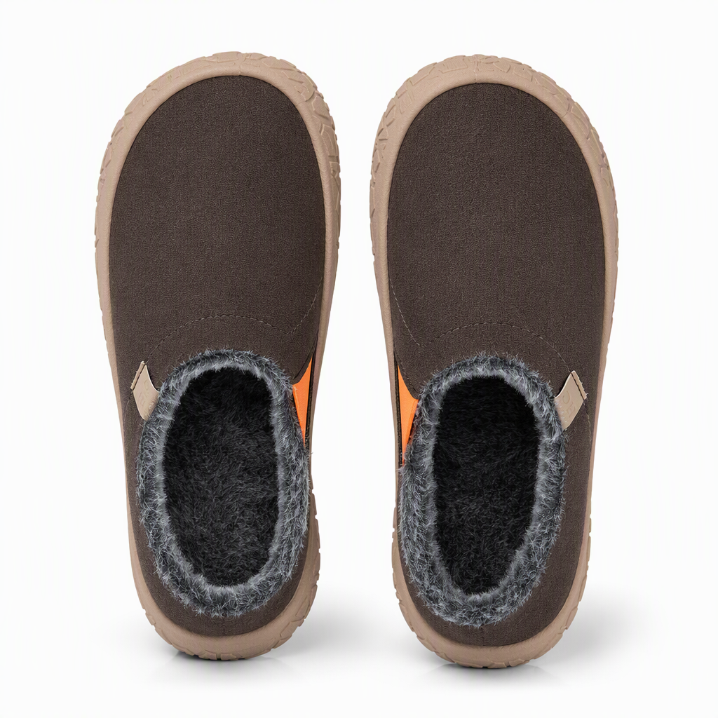 Warme Slip-On Winterschoenen met Pluche Voering en Waterafstotend Suède-Look Bovenwerk-9