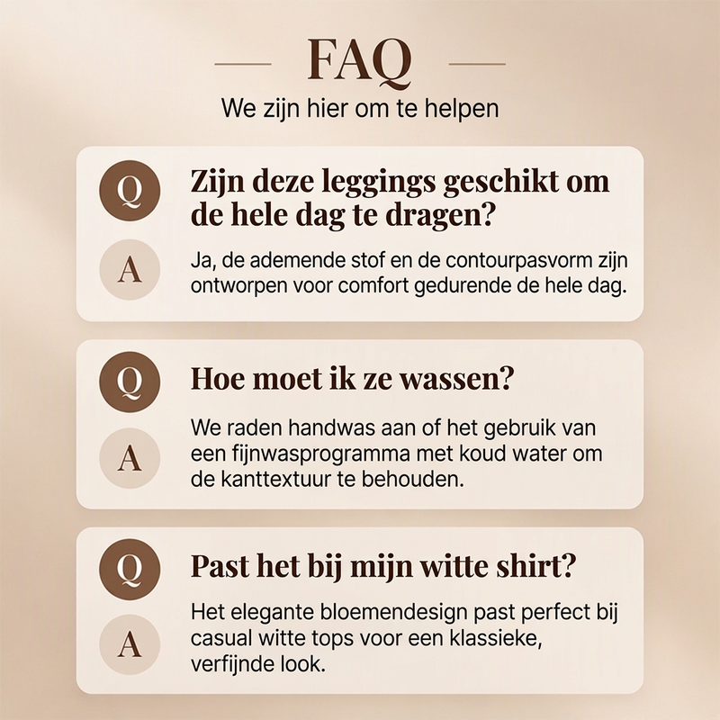 Hoge taille kanten panty met bloemenpatroon-9