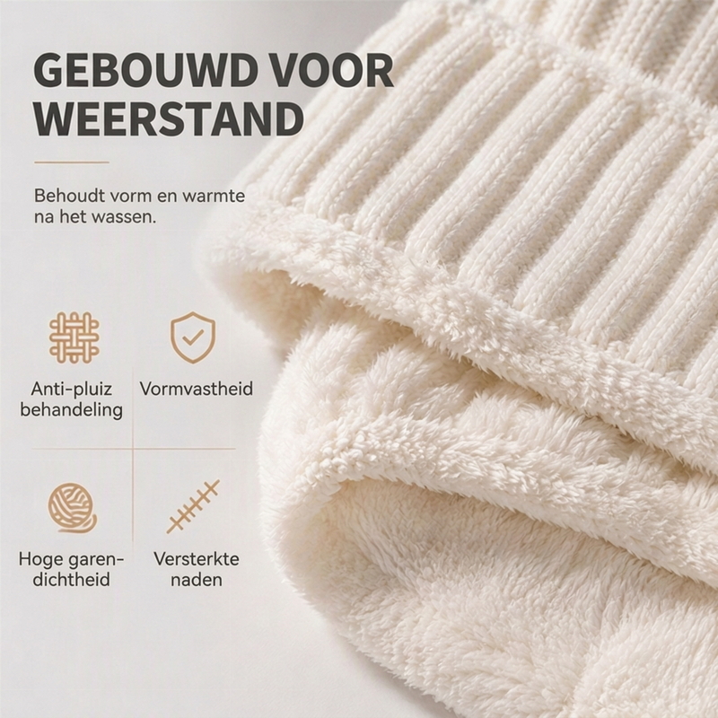 Warme 3-in-1 Wintermuts met Bivakmuts, Nekwarmer en Pluche Voering-4