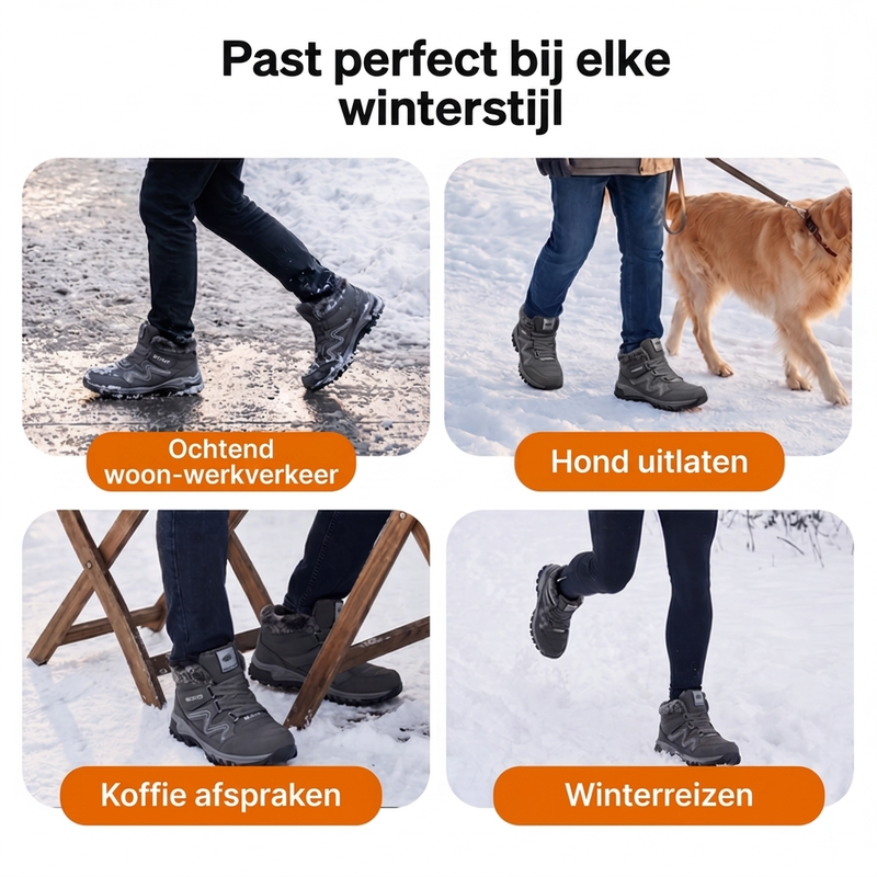 Gevoerde sneeuwboots met stevige profielzool-6