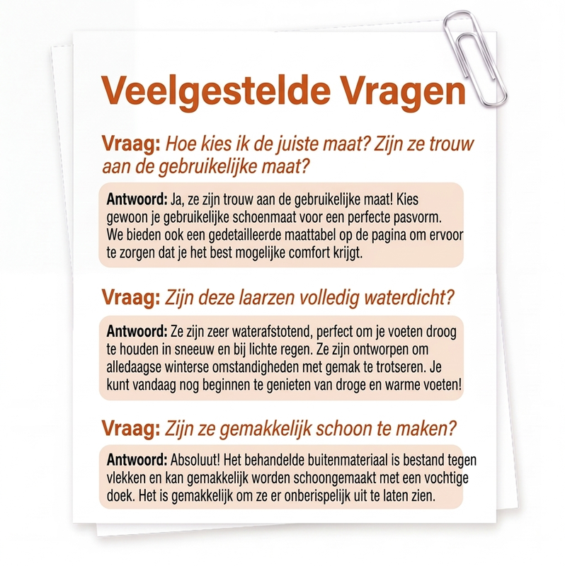 Gevoerde sneeuwboots met stevige profielzool-7