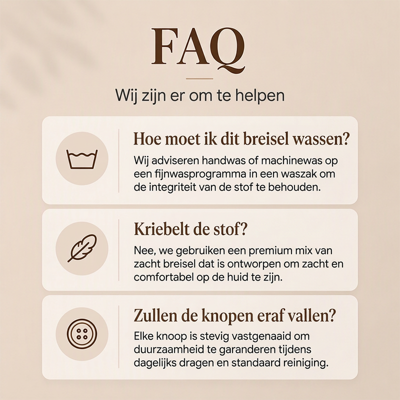 Gebreide trui met opstaande kraag en knoopdetails-9