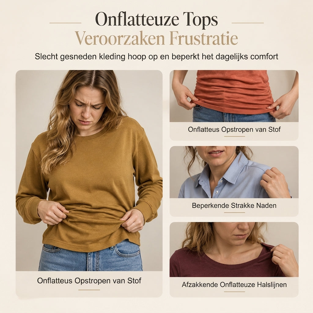 Wikkeltop met V-hals en flatterende plooien-1