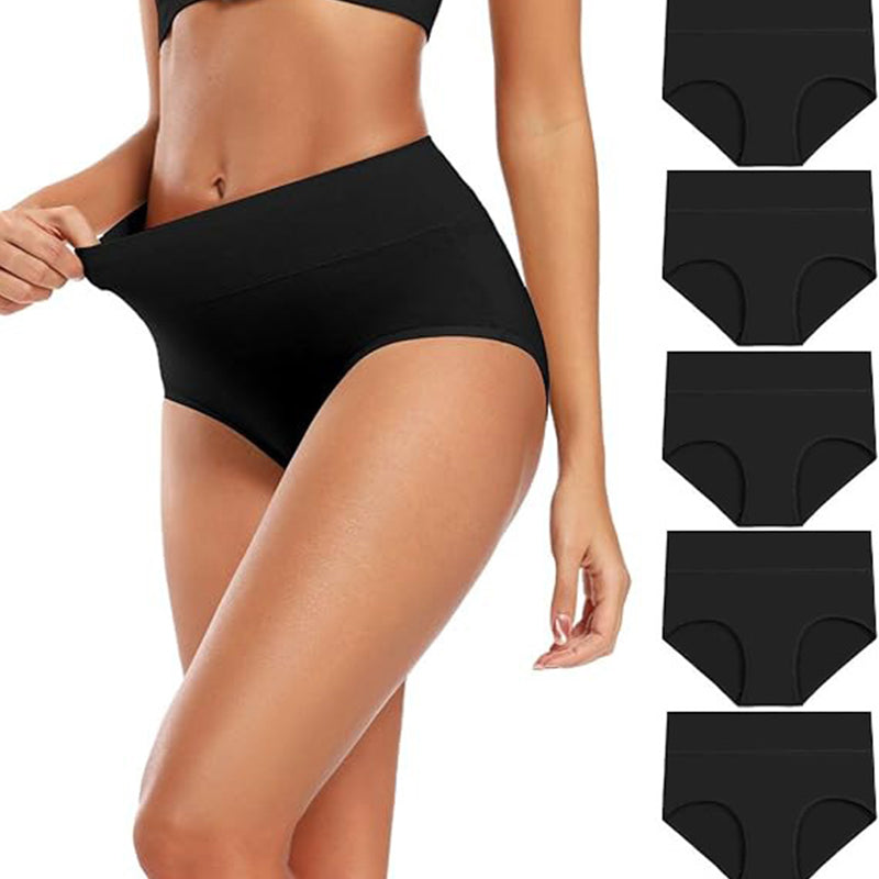 Naadloze high-waist slip voor dames-14