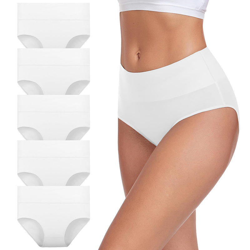 Naadloze high-waist slip voor dames-13