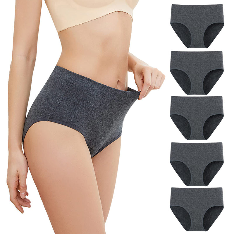Naadloze high-waist slip voor dames-10