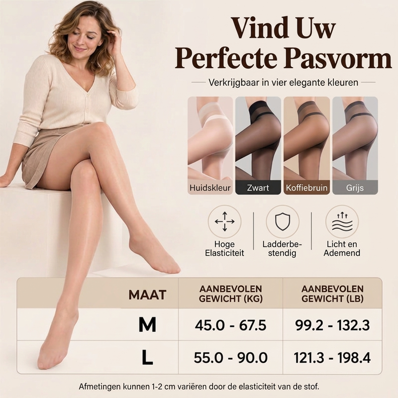 Ultra-transparante panty met hoge taille-5
